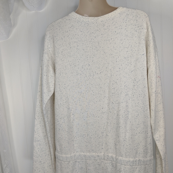 OLD NAVY V-Neck Drawstring Sweatshirt Dress M Tall - Picture 8 of 12